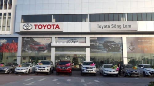 Nghệ An: Đại lí Toyota Sông Lam